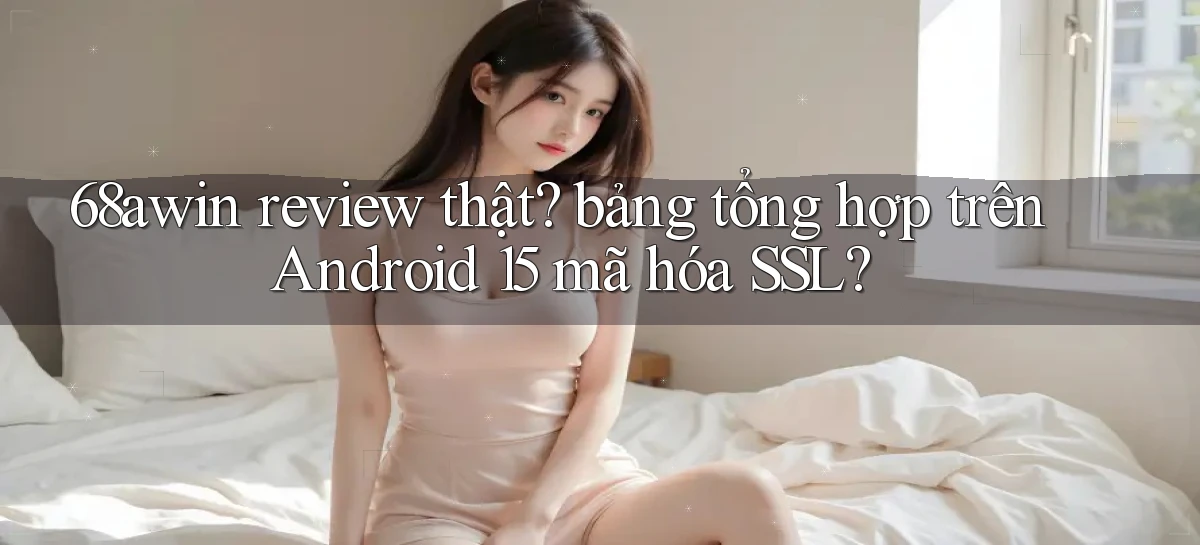 68awin review thật bảng tổng hợp trên Android 15 mã hóa SSL