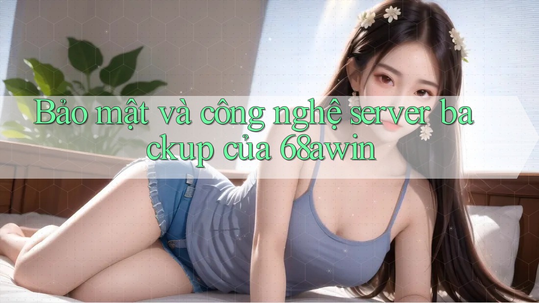 Bảo mật và công nghệ server backup của 68awin