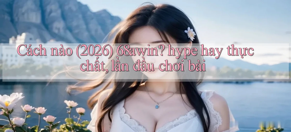 Cách nào (2026) 68awin hype hay thực chất, lần đầu chơi bài