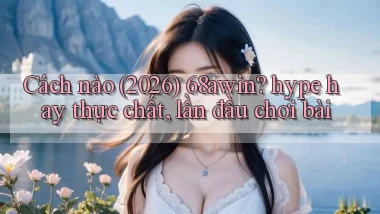 Cách nào (2026) 68awin hype hay thực chất, lần đầu chơi bài