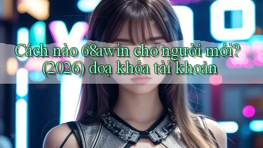 Cách nào 68awin cho người mới (2026) doạ khóa tài khoản