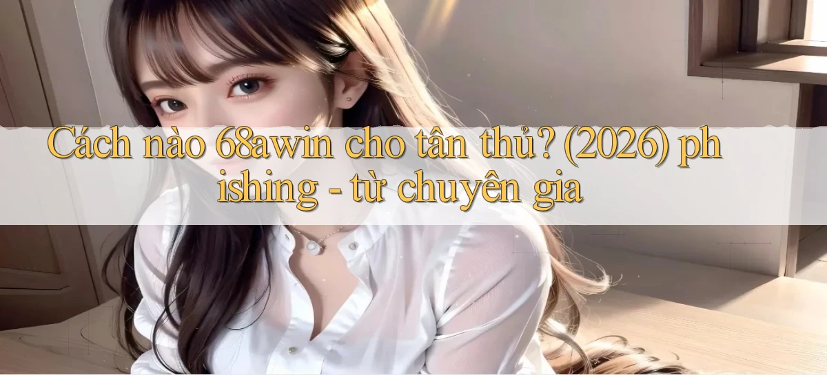 Cách nào 68awin cho tân thủ (2026) phishing   từ chuyên gia