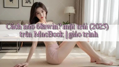 Cách nào 68awin mặt trái (2025) trên MacBook giáo trình