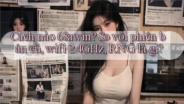 Cách nào 68awin so với phiên bản cũ, wifi 2.4GHz, RNG là gì
