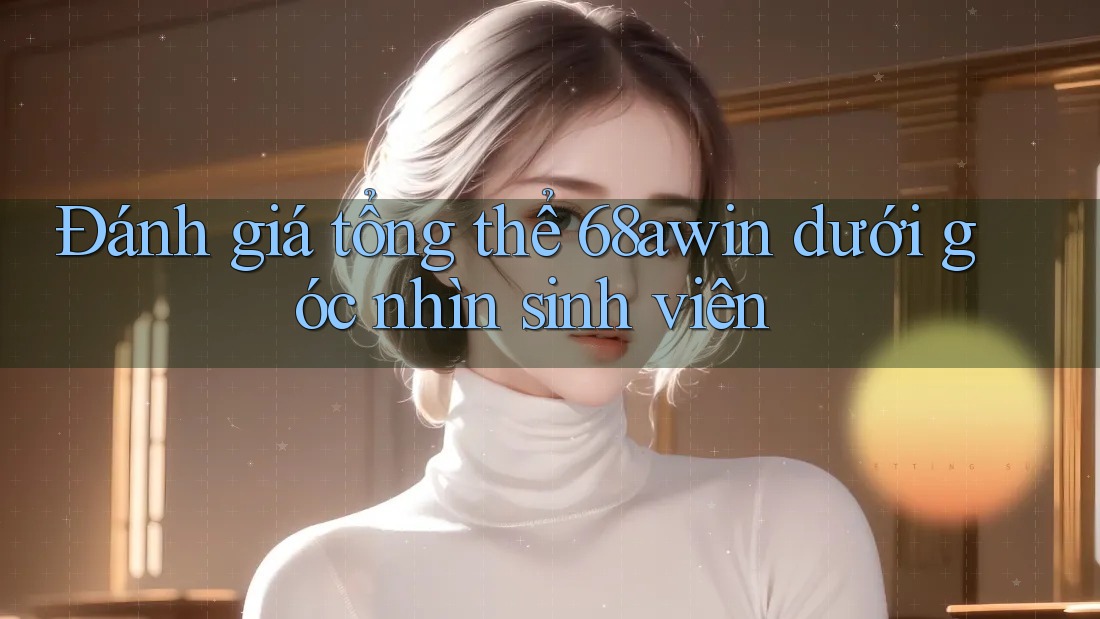 Đánh giá tổng thể 68awin dưới góc nhìn sinh viên