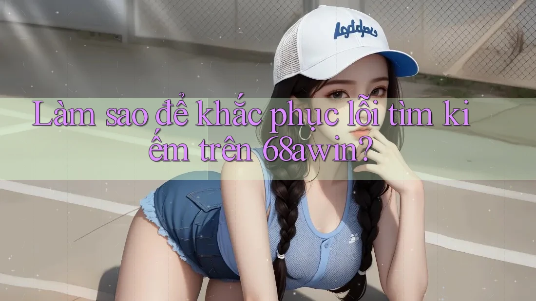 Làm sao để khắc phục lỗi tìm kiếm trên 68awin?