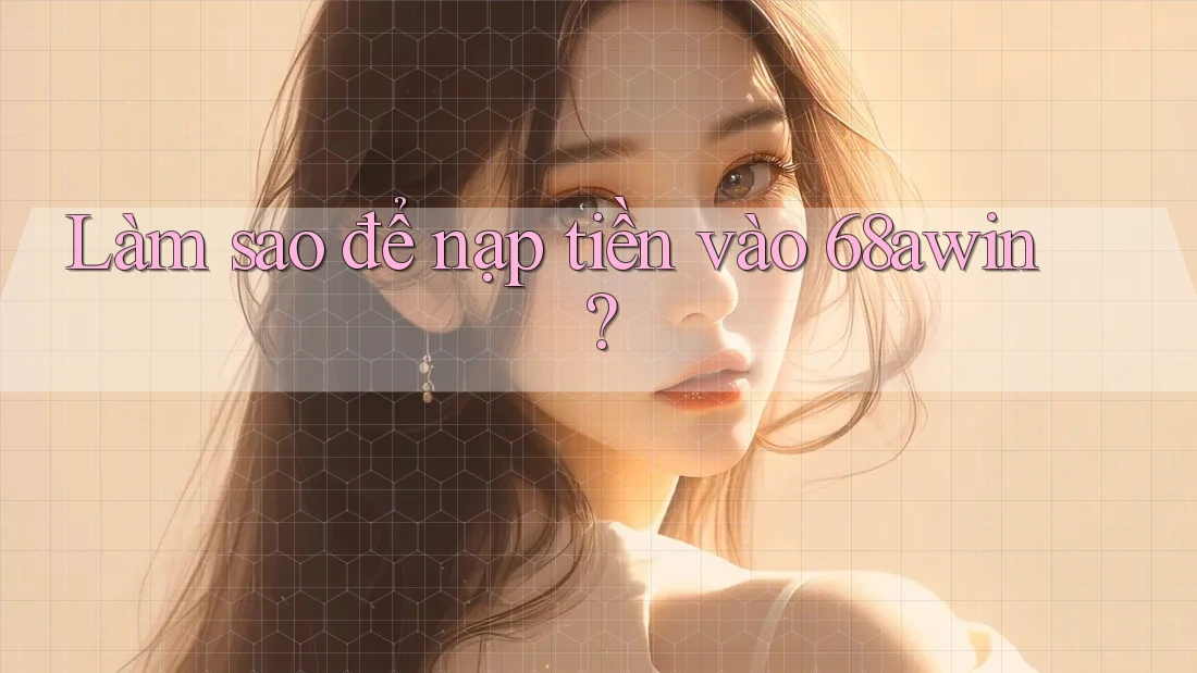 Làm sao để nạp tiền vào 68awin?