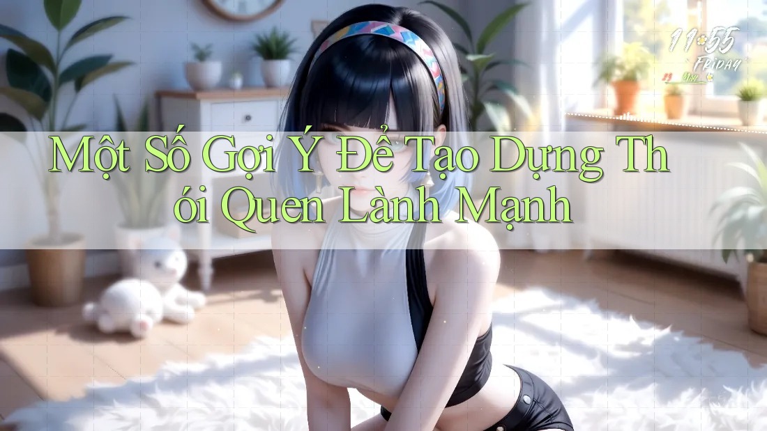 Một Số Gợi Ý Để Tạo Dựng Thói Quen Lành Mạnh