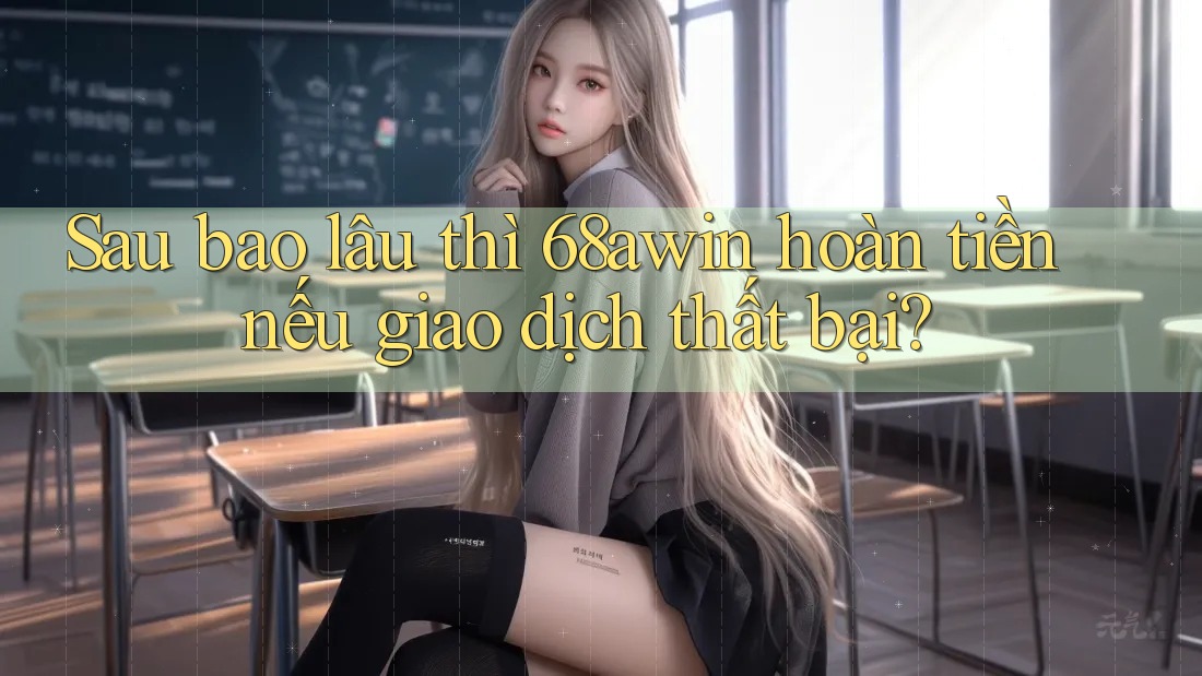 Sau bao lâu thì 68awin hoàn tiền nếu giao dịch thất bại?