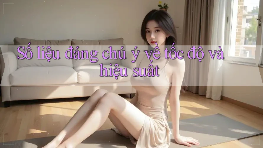 Số liệu đáng chú ý về tốc độ và hiệu suất