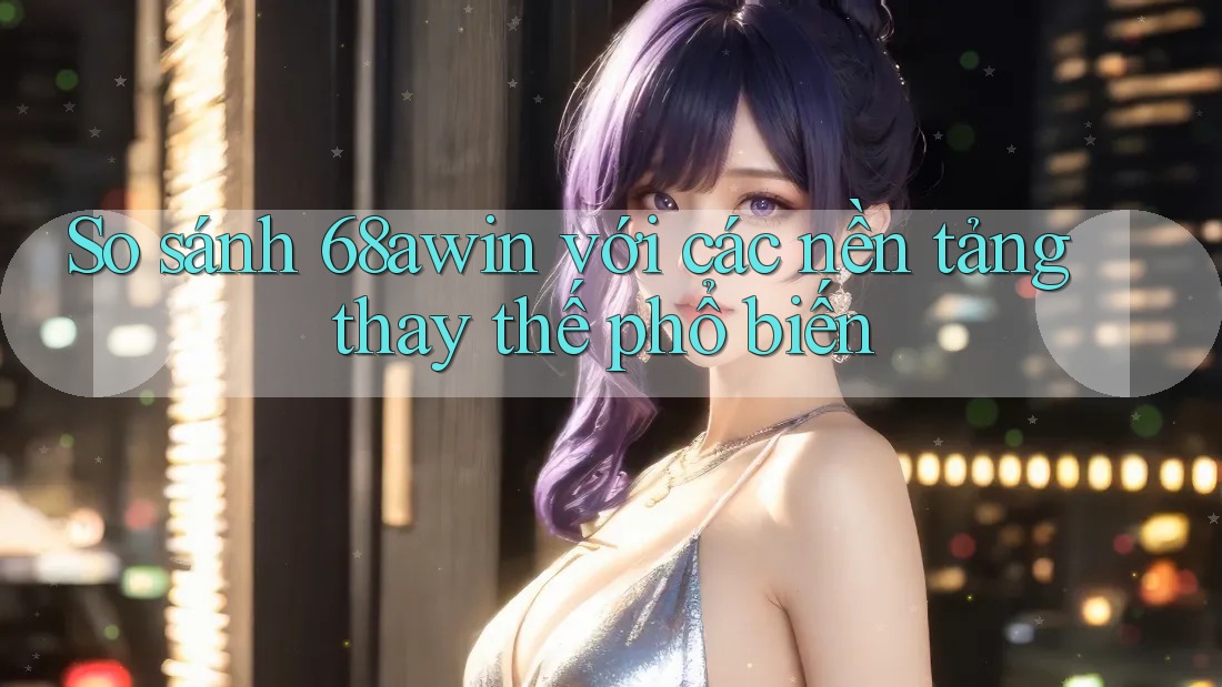 So sánh 68awin với các nền tảng thay thế phổ biến