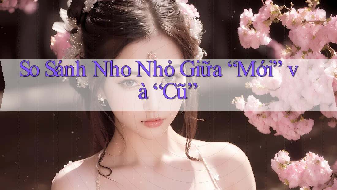 So Sánh Nho Nhỏ Giữa “Mới” và “Cũ”