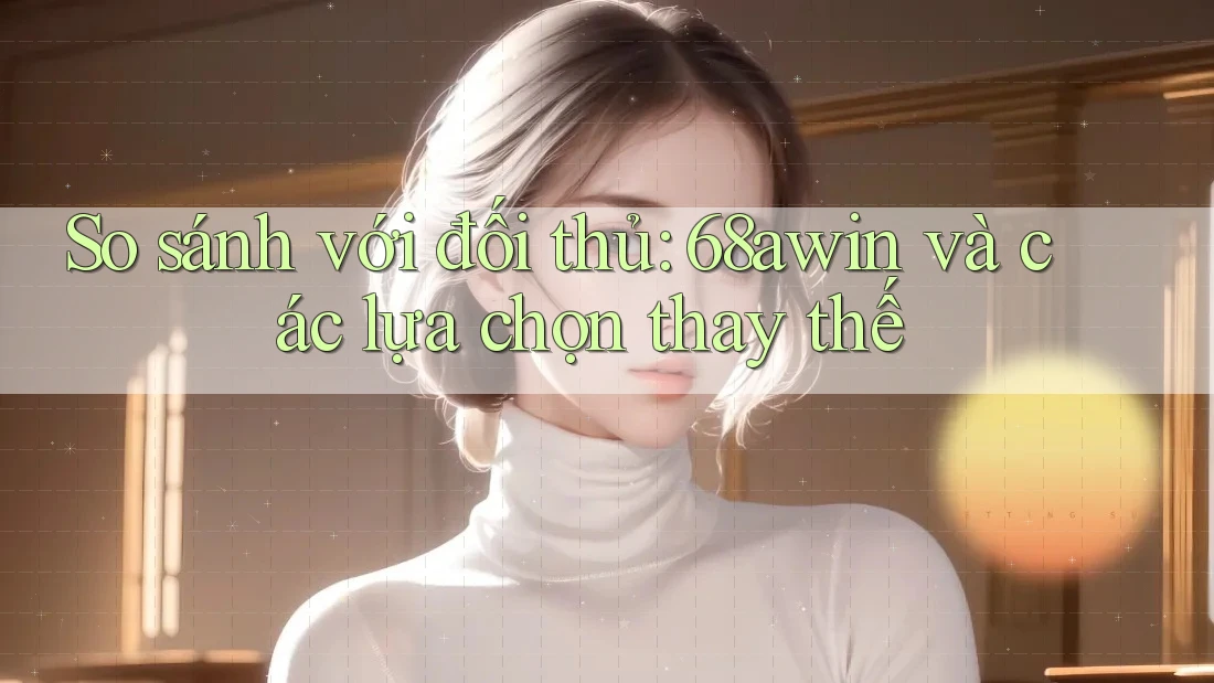 So sánh với đối thủ: 68awin và các lựa chọn thay thế So sánh với đối thủ: 68awin và các lựa chọn thay thế