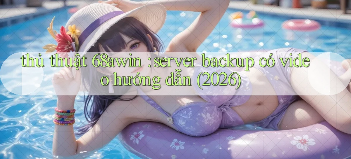 thủ thuật 68awin server backup có video hướng dẫn (2026)