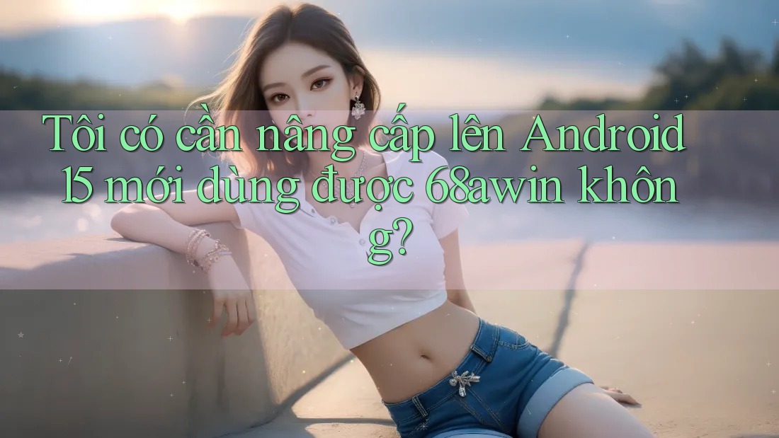 Tôi có cần nâng cấp lên Android 15 mới dùng được 68awin không?
