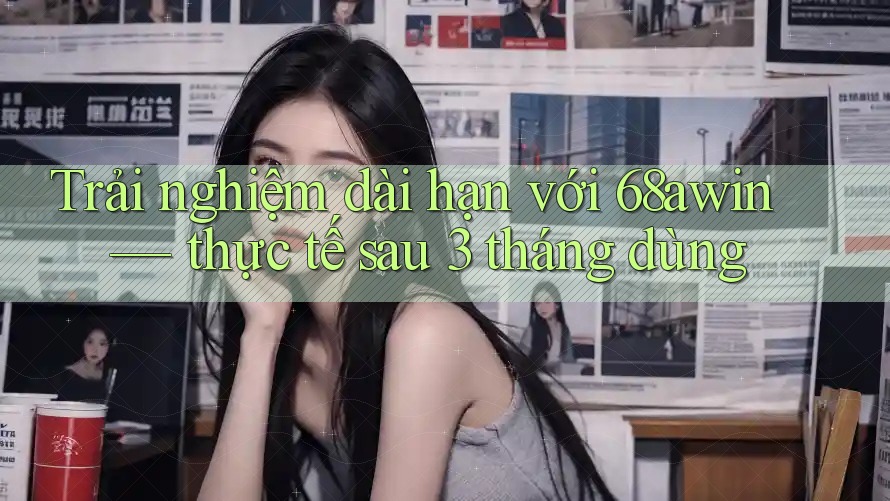 Trải nghiệm dài hạn với 68awin — thực tế sau 3 tháng dùng