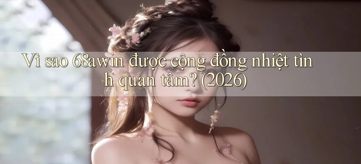Vì sao 68awin được cộng đồng nhiệt tình quan tâm (2026)