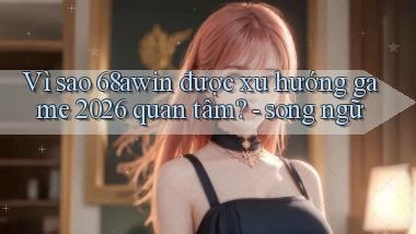 Vì sao 68awin được xu hướng game 2026 quan tâm   song ngữ