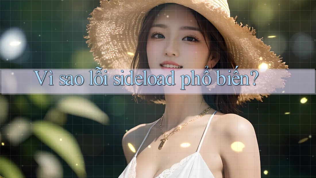 Vì sao lỗi sideload phổ biến?