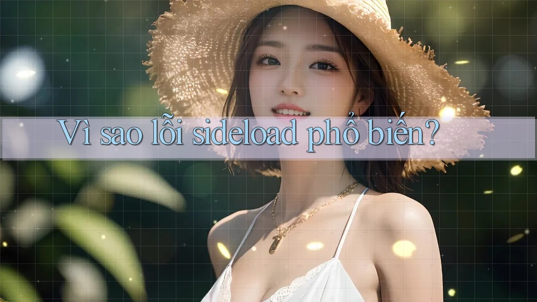 Vì sao lỗi sideload phổ biến?
